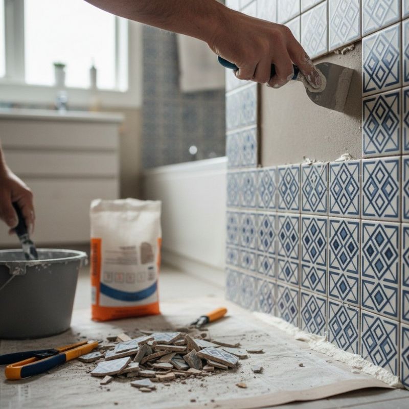 Cracked Tile Repair