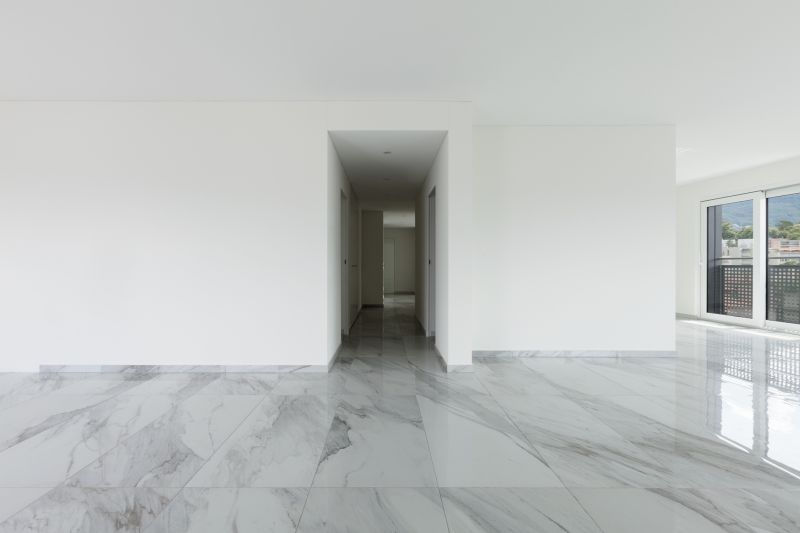 Marble Tile Floor Installation