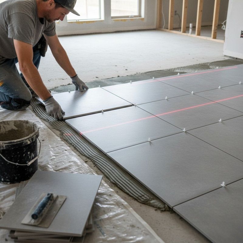 Tile Floor Installation